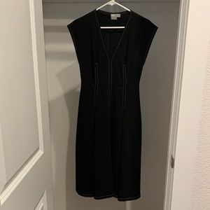 Asos Black contrast stitch Dress